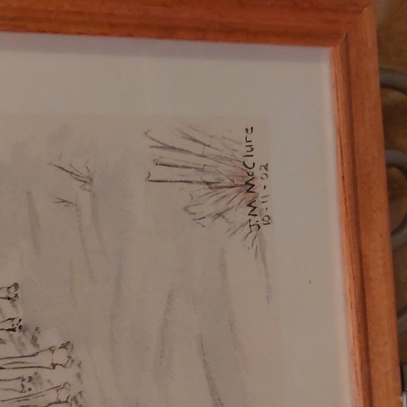 Christmas Picture of Santa's Sleigh & Holstein Cows - Picture 4 of 6